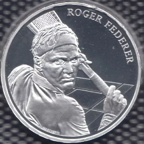 Switzerland 20 Francs 2020 "Roger Federer" Silver Unc