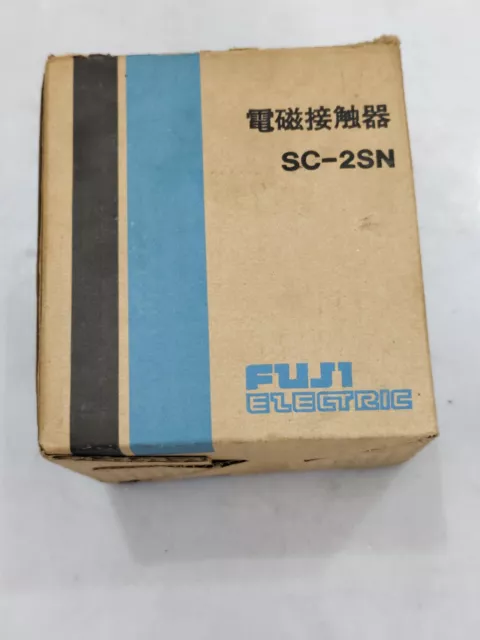 Fuji SC-2SN (50) Magnetic Contactor 80A Coil Voltage 400-440V MADE IN JAPAN