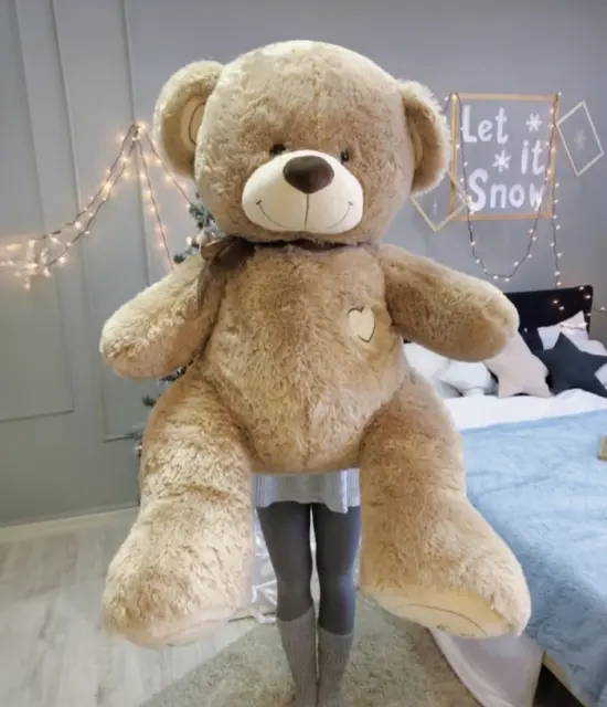 XXL Riesen Teddy 160cm " I LOVE YOU " | Premium Teddybär Plüschtier Geschenk