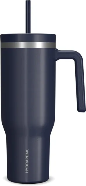 Travel Mug for Hot & Cold Beverages Stainless Steel Insulated Tumblers & Handle