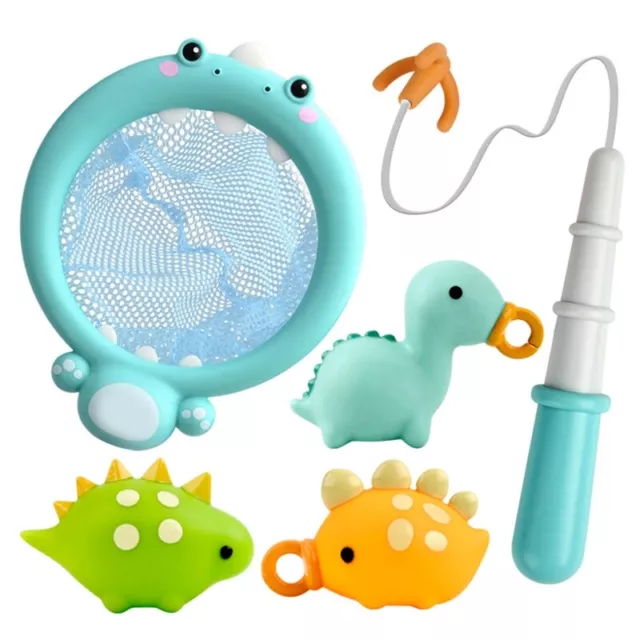 Water for Play Toy Bathtub Toy Fishing Rod & Net Set Interactive Toy Infant