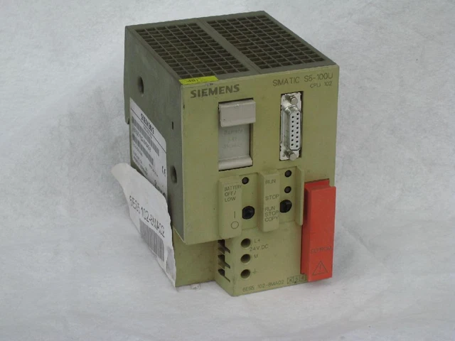 SIEMENS SIMATIC S5 6ES5102-8MA02 CPU 102 Zentralbaugruppe