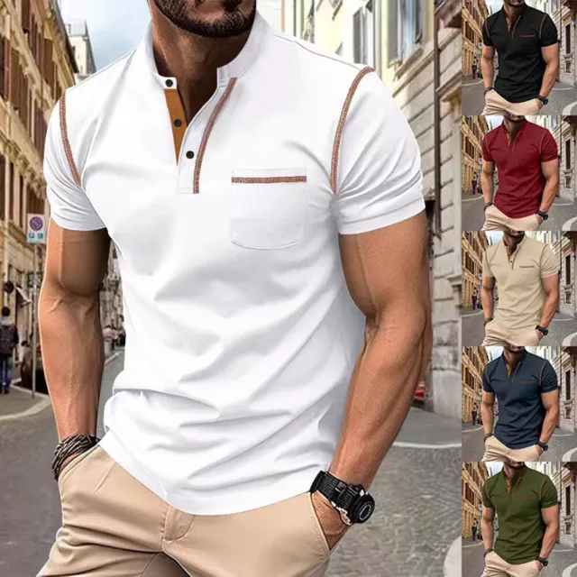 Camisetas Casuales De Manga Corta Para Hombre Camisetas Deportivas Ajustadas ”