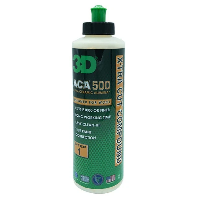 3D ACA 500 X-Tra Cut Compound 8 oz.