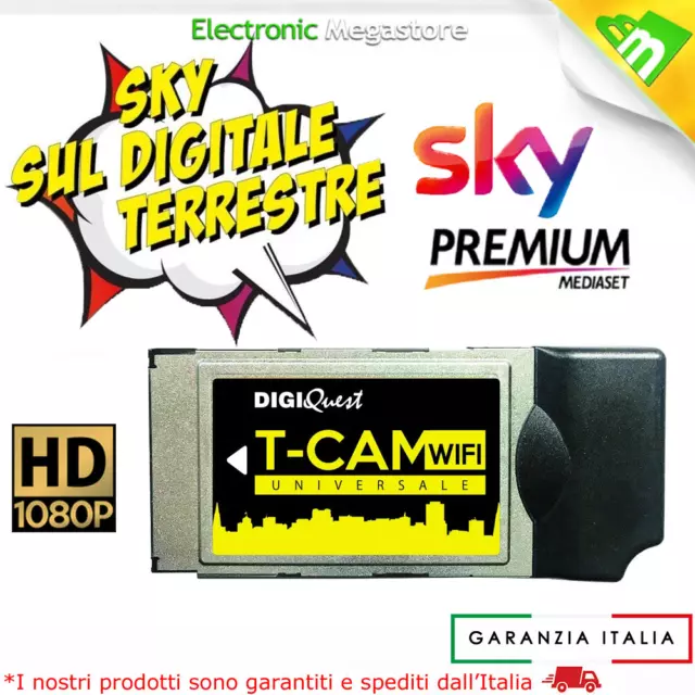 Cam Mediaset Premium Hd Cam Hd Originale Premium Ci+ Universale Smart Cam Ski Di