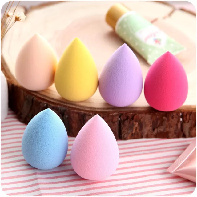 4Pc Makeup Beauty Foundation Sponge Blender Blending Puff Flawless Powder Smooth