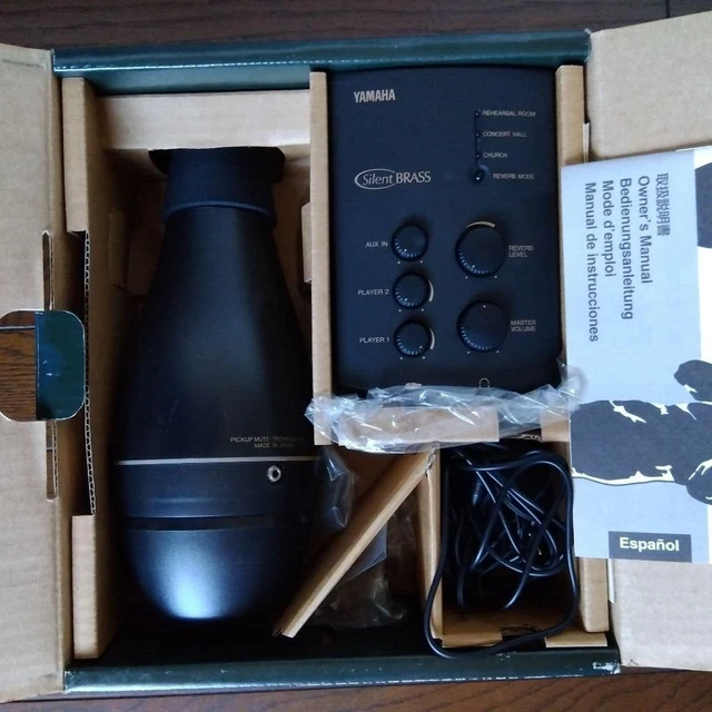 YAMAHA SB5 Silent Brass Silenser Mute System Early Type for Trombone w/Box