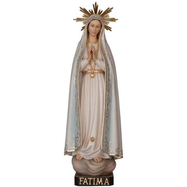 Madonna Di Fatima Statua Originale STATUA IN LEGNO della Madonna di Fatima, Statua Madonna di Fatima