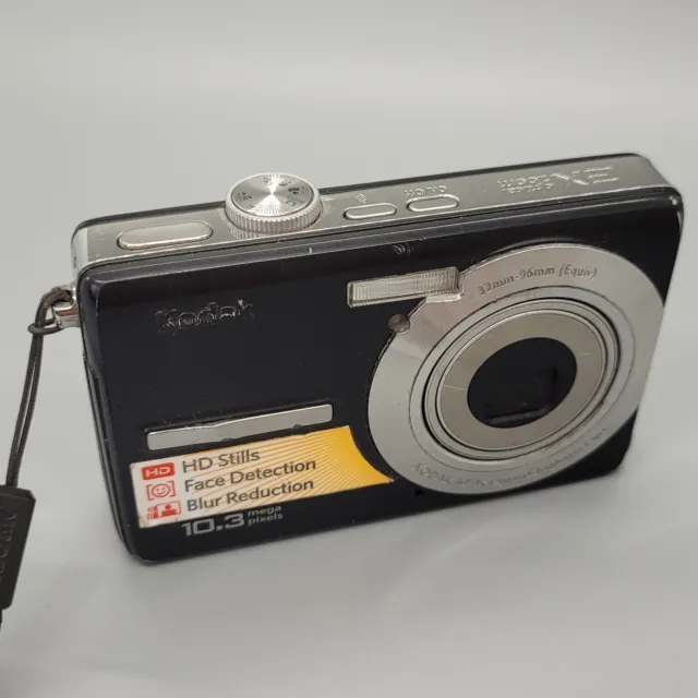 Kodak EasyShare MD1063 10.3MP Compact Digital Camera Black Tested