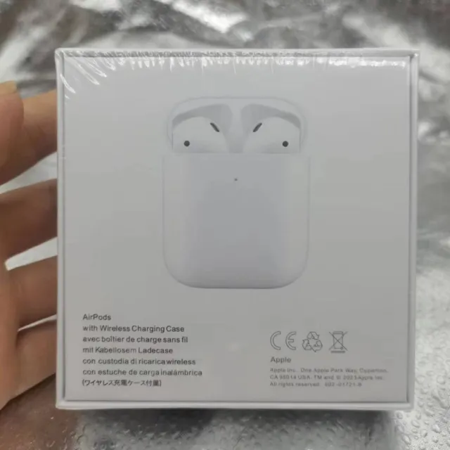 Apple Airpods 2nd Generation Bluetooth Earbuds Earphone +Charging Case White 2