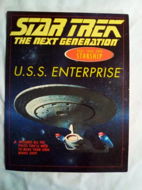  Make Your Own Starship Book Model Kit - Star Trek the Next Generation