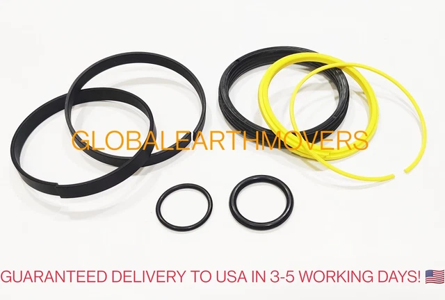 Ricambio JCB 991/00131 Kit Guarnizioni Per Cilindro Idraulico JCB - Asta 60mm, Cilindro 110mm, Parte N. 991/00131, Per Escavatori 3CX Guarnizioni Cilindro Idraulico 3CX - Foto 8