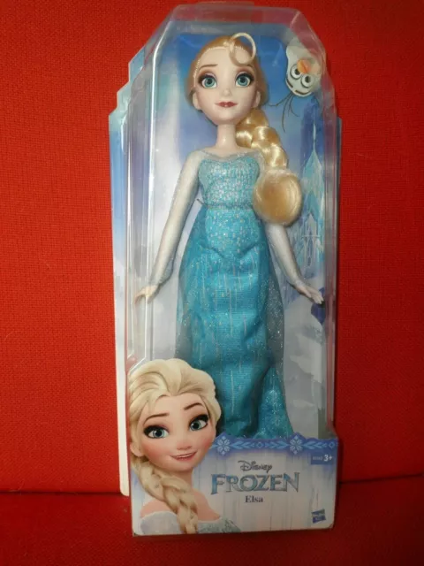 Bambola Doll Poupe'e Elsa Versione Grande Cm.30 Disney Frozen Hasbro