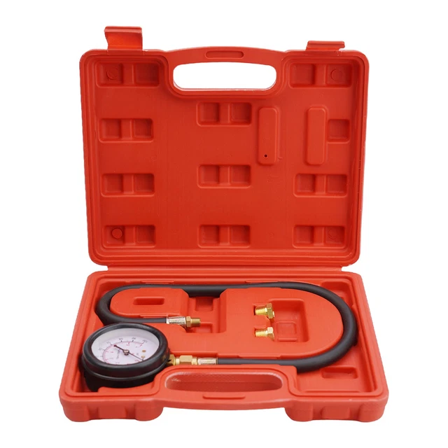 DriSentri Kit Manomètre Pression D'Huile 52mm LED 0-100 PSI Universel 12V Avec Capteur