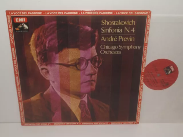 3C 065-02956 Shostakovich Symphony No.4 Chicago Symphony Orchestra Andre Previn