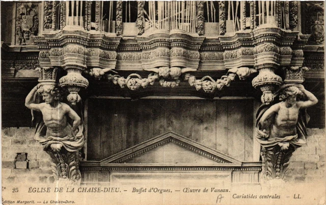 CPA AK Église de La CHAISE-DIEU - Buffet d'Orgues - CEuvre de Vanceau (585496)