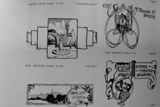 1904 "headed notepaper" Jugendstil Secession Art Nouveau Art crafts competition