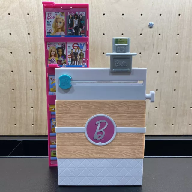 Barbie Grocery Store Shelves Checkout Counter Cash Register Replacement 2017 Barbie Grocery Store Shelves Checkout Counter Cash Register Replacement 2017