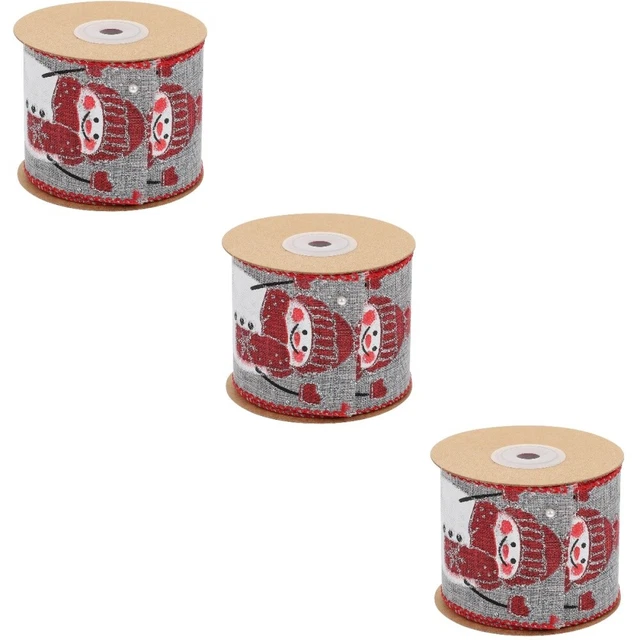 3 rollen von Weihnachten Geschenk Band Weihnachten Handwerk Band