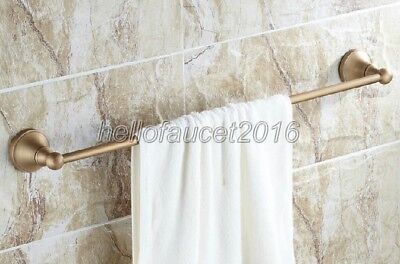 Antique Brass Bathroom Accessory Single Towel Bar Wall Mount Towel Rack Lba147