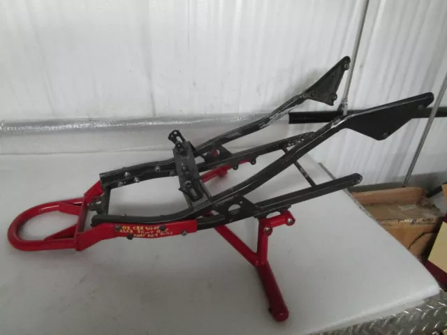 02-03 Honda CBR900RR CBR954RR Rear Sub-Frame w/ Stunt Pegs & Bar 02-03 Honda CBR900RR CBR954RR Rear Sub-Frame w/ Stunt Pegs & Bar