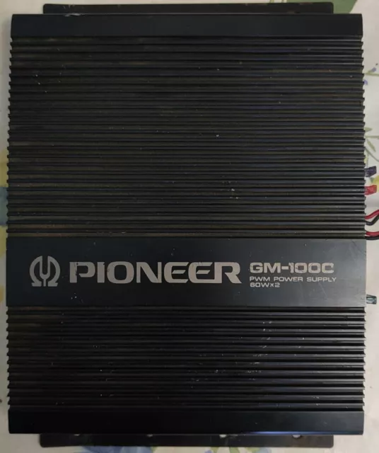 Pioneer GM 1000 Amplificatore per Autoradio Casse Acustiche Subwoofer Stereo