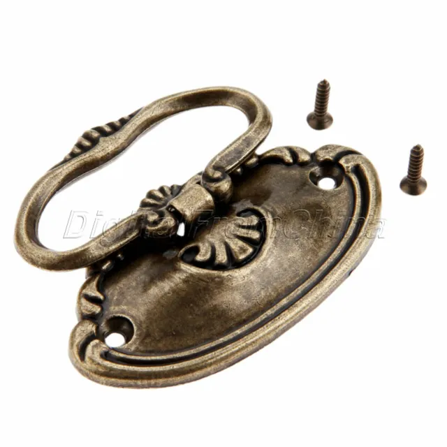 Chic Furniture Chest Cupboard Cabinet Drawer Knob Ring Bookcase Door Pull Handle
