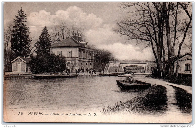 58 NEVERS - ecluse de la jonction.
