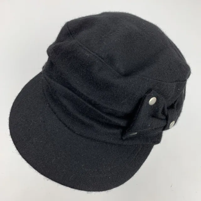 Black Bow Women's Army Ball Cap Hat Fitted One Size