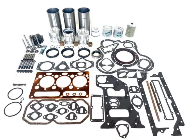 For Massey Ferguson 135 Engine Rebuild Kit Perkins 3.152 Diesel 230 235 245 250