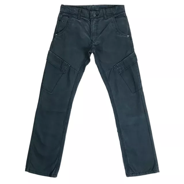Vintage Levi's 511 Ragazzi Grigio Scuro Skinny Fit Jeans 14 Reg / W27 L27
