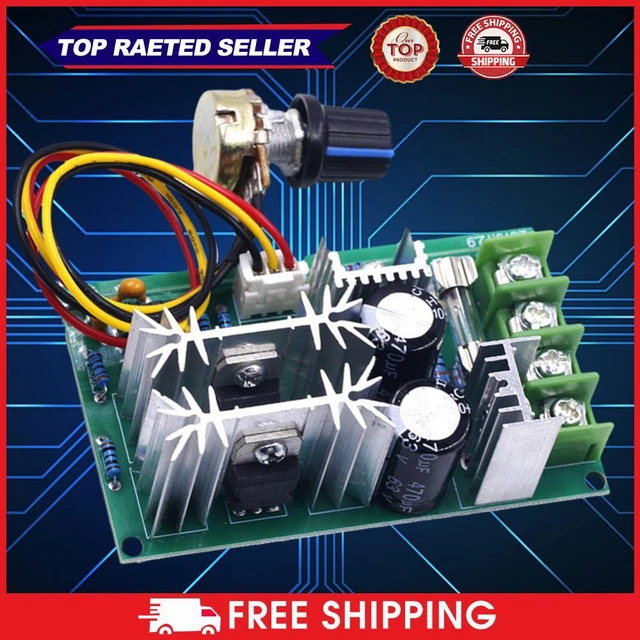 Regolatore Di Tensione SCR 2000W 220V AC - Lotto Da 2 Pezzi - Controllo Velocità Per Motori Elettrici, Ventole, Dimmer Luci