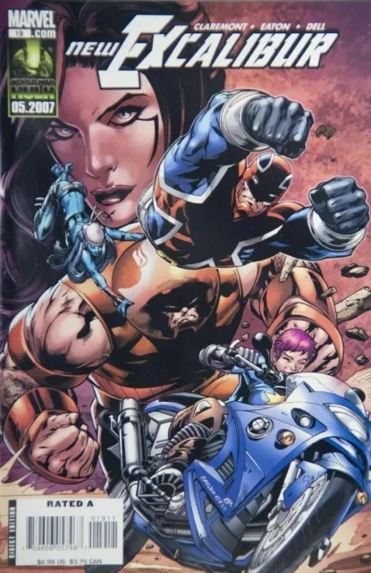 New Excalibur #19 Comic 2007 - Marvel Comics - Captain Britain Juggernaut X-Men