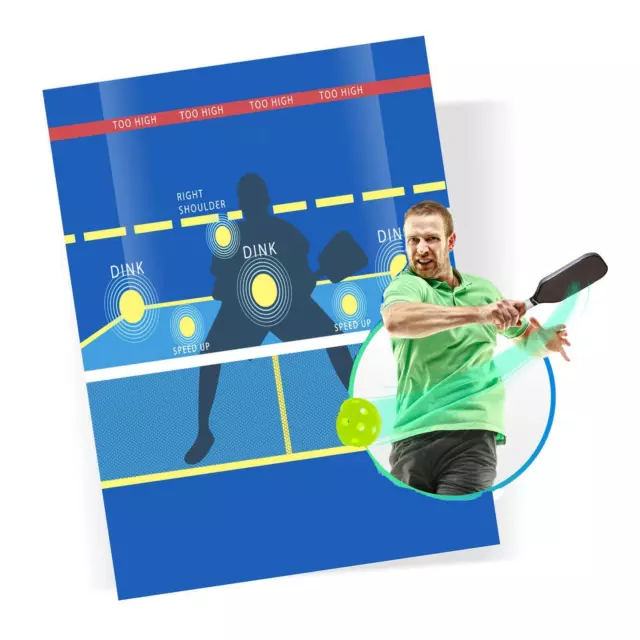 Pickleball Dink Pad Wall Practice Rebounder Aid Pickleball