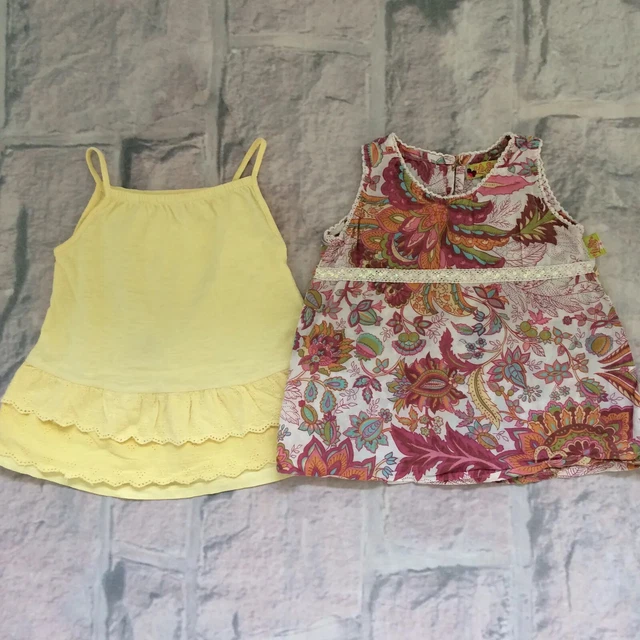 Pacchetto vestiti per bambina 3-4 anni Next Minoti M&S ecc pantaloncini jeans abito ecc. 6