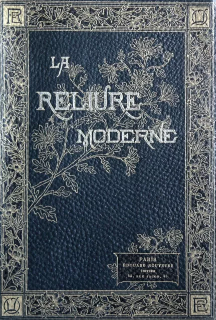 ❤️ 1887 Uzanne Reliure moderne artistique fantaisie 1/100 Japon RARE Bibliophile