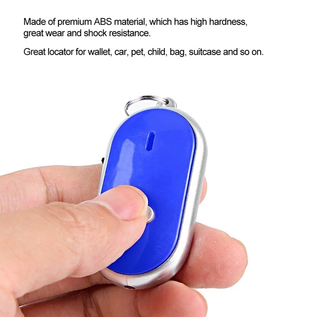 (Blue)Anti-Lost Device Anti-Lost Voice Control Key Chain Keychain Tracer