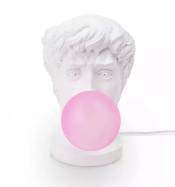 Lampada da Tavolo Moderna Con Led Chewing Gum Palloncino Statua Wonder Seletti