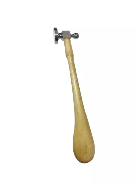 Jewelers Planish Chasing Hammer Round Bottom Handle