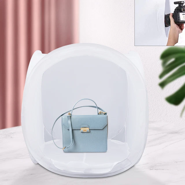 Photography Light Box 80x80cm Large Lighting Tent Room Kit W/ 4 Backdrops Photography Light Box 80x80cm Large Lighting Tent Room Kit W/ 4 Backdrops