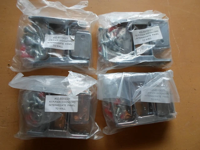 Lot of 4: Partitions: #50-8515021 #2 P-Pack H/Concord Intermediate Panel to wall