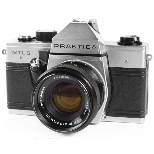 PRAKTICA MTL5 SLR 35mm Film Camera with Fast Prime 55mm Lens £79.99