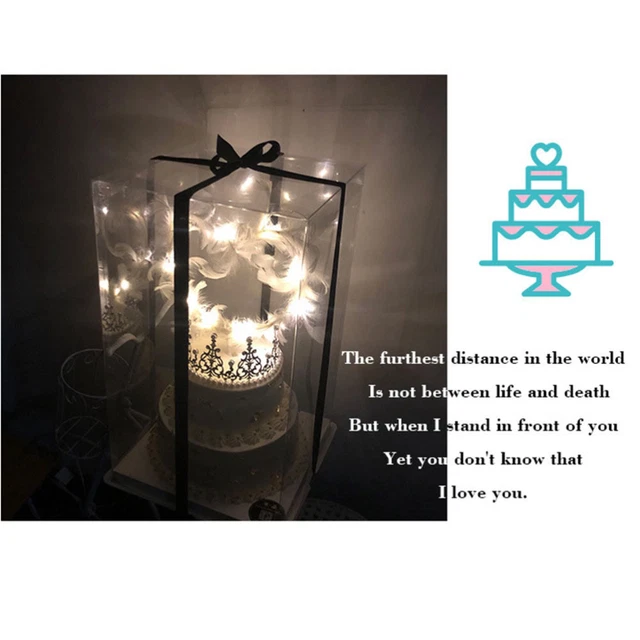 2 pz Portatorte valigia con contenitore cupcake coperchio confezione regalo