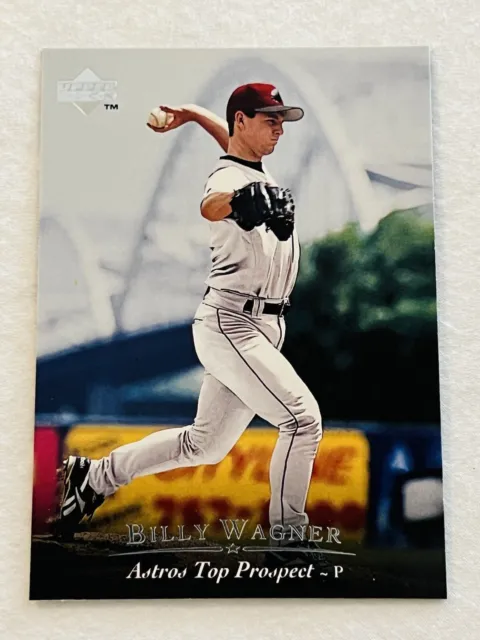 Billy Wagner Rookie 1994 Upper Deck #60 Astros Top Prospect