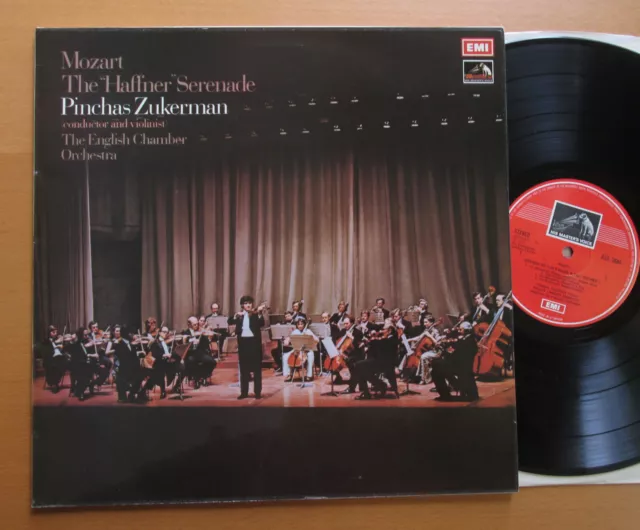 ASD 2884 Mozart Haffner Serenade Pinchas Zukerman English Chamber 1973 NM/EX