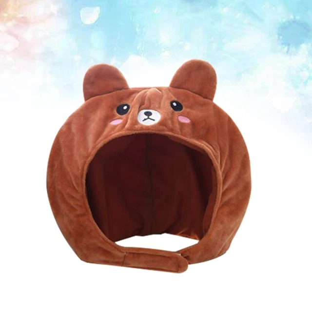 STUFFED ANIMAL HAT Beanie Adult Easter Bear Eyecatching Funny £9.39