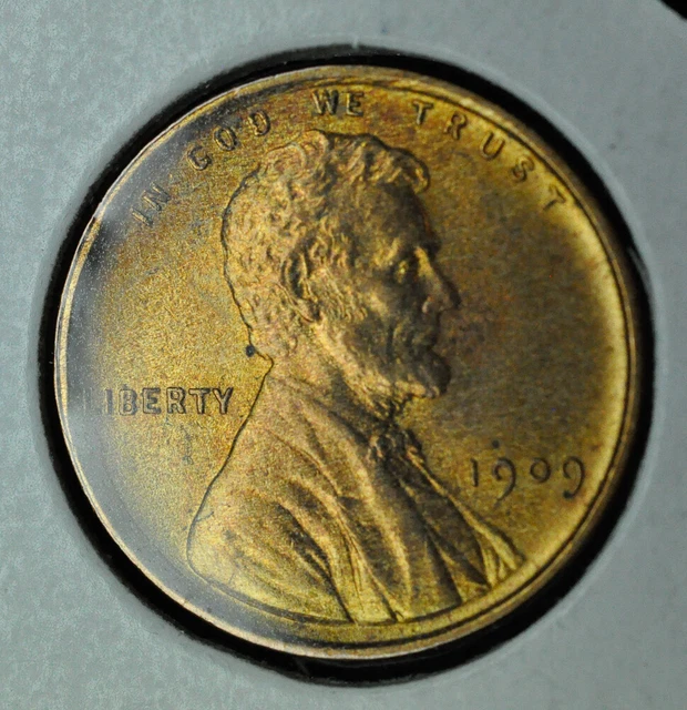 1909 - Lincoln Cent Red - GEM BU