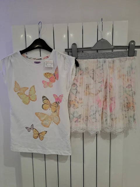 New with Tags *F&F* Girls Skirt and Top Set age 11-12 years