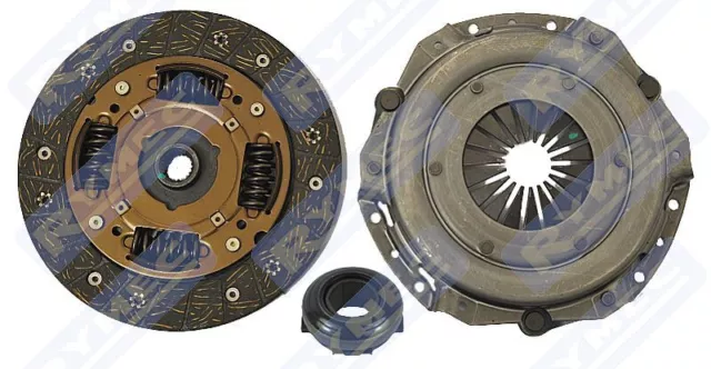 Brand New 3 Piece Clutch Kit: Fiat Panda 1.1, 1.2, Punto MKII, MKIII 1.2i 99-