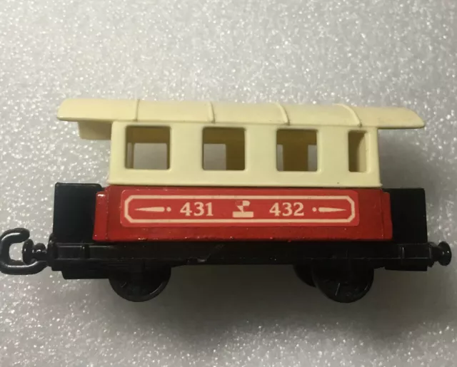 Railway Matchbox Eisenbahn Lesney Nr.44 Passenger Coach Zug Waggon ohne Scheiben